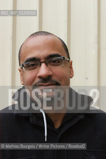 Junot Diaz, photographed in Paris..Copyright©Mathieu Bourgois/Writer Pictures/Rosebud2