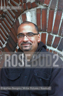 Junot Diaz, photographed in Paris..Copyright©Mathieu Bourgois/Writer Pictures/Rosebud2