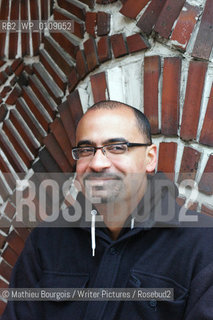 Junot Diaz, photographed in Paris..Copyright©Mathieu Bourgois/Writer Pictures/Rosebud2