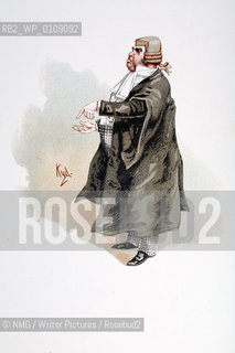 Sgt.  Buzfuz from The Old Curiosity Shop..Illustrations by London artist Kyd.Copyright©NMG/Writer Pictures/Rosebud2
