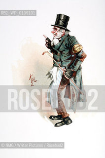 Trotty Veck from the Chimes..Illustrations by London artist Kyd.Copyright©NMG/Writer Pictures/Rosebud2