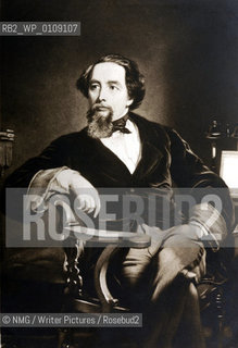 Charles Dickens (1812-1870).English Novelist..Copyright©NMG/Writer Pictures/Rosebud2