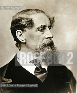 Charles Dickens (1812-1870).English Novelist..Copyright©NMG/Writer Pictures/Rosebud2