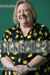 Writer, cook and TV presenter Clarissa Dickson Wright at the Edinburgh International Book Festival 2007. ..Copyright©Pascal Saez/Writer Pictures/Rosebud2