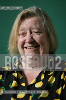 Writer, cook and TV presenter Clarissa Dickson Wright at the Edinburgh International Book Festival 2007. ..Copyright©Pascal Saez/Writer Pictures/Rosebud2