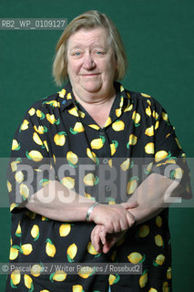 Writer, cook and TV presenter Clarissa Dickson Wright at the Edinburgh International Book Festival 2007. ..Copyright©Pascal Saez/Writer Pictures/Rosebud2