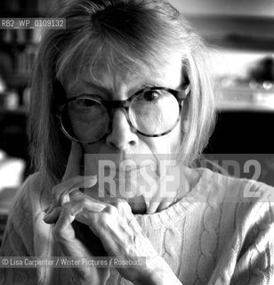 Joan Didion..copyright©Lisa Carpenter/Writer Pictures/Rosebud2