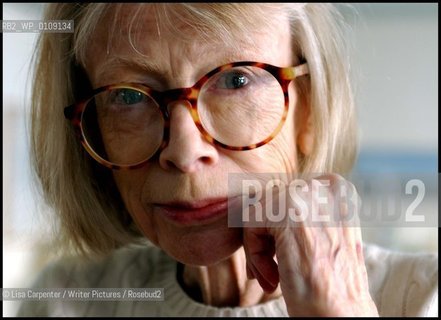Joan Didion..copyright©Lisa Carpenter/Writer Pictures/Rosebud2