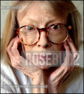 Joan Didion..copyright©Lisa Carpenter/Writer Pictures/Rosebud2