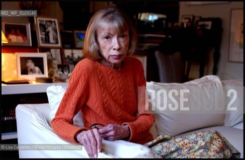 Joan Didion..copyright©Lisa Carpenter/Writer Pictures/Rosebud2