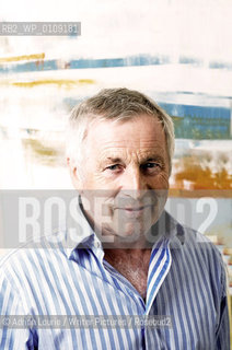 Jonathan Dimbleby, Broadcaster.  Photographed at home being interviewed by Liz Barclay..copyright©Adrian Lourie/Writer Pictures/Rosebud2
