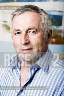 Jonathan Dimbleby, Broadcaster.  Photographed at home being interviewed by Liz Barclay..copyright©Adrian Lourie/Writer Pictures/Rosebud2