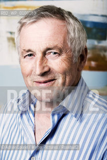 Jonathan Dimbleby, Broadcaster.  Photographed at home being interviewed by Liz Barclay..copyright©Adrian Lourie/Writer Pictures/Rosebud2