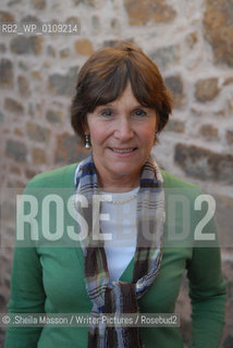 Josceline Dimbleby, cookery writer, at the 2nd annual Lennoxlove Book Festival at Lennoxlove House, Haddington, Scotland, November 19, 2010..©.Sheila Masson/Writer Pictures/Rosebud2