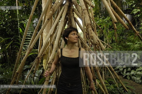 Author Elaine di Rollo. Her first novel, The Peachgrowers Almanac, has just been published , pictured in the Royal Botanic Gardens Palm House in Edinburgh..©.Phil Wilkinson/TSPL/Writer Pictures/Rosebud2