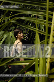Author Elaine di Rollo. Her first novel, The Peachgrowers Almanac, has just been published , pictured in the Royal Botanic Gardens Palm House in Edinburgh..©.Phil Wilkinson/TSPL/Writer Pictures/Rosebud2