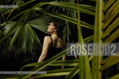 Author Elaine di Rollo. Her first novel, The Peachgrowers Almanac, has just been published , pictured in the Royal Botanic Gardens Palm House in Edinburgh..©.Phil Wilkinson/TSPL/Writer Pictures/Rosebud2