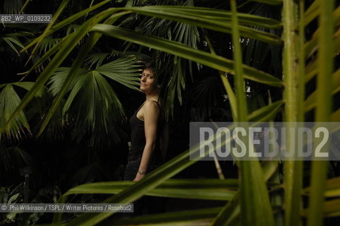 Author Elaine di Rollo. Her first novel, The Peachgrowers Almanac, has just been published , pictured in the Royal Botanic Gardens Palm House in Edinburgh..©.Phil Wilkinson/TSPL/Writer Pictures/Rosebud2
