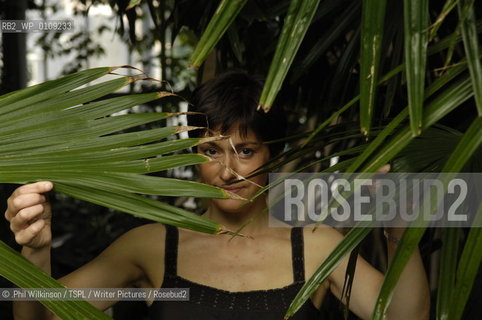 Author Elaine di Rollo. Her first novel, The Peachgrowers Almanac, has just been published , pictured in the Royal Botanic Gardens Palm House in Edinburgh..©.Phil Wilkinson/TSPL/Writer Pictures/Rosebud2