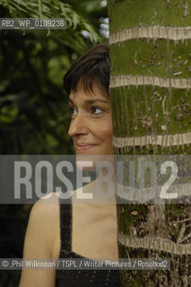 Author Elaine di Rollo. Her first novel, The Peachgrowers Almanac, has just been published , pictured in the Royal Botanic Gardens Palm House in Edinburgh..©.Phil Wilkinson/TSPL/Writer Pictures/Rosebud2