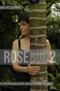 Author Elaine di Rollo. Her first novel, The Peachgrowers Almanac, has just been published , pictured in the Royal Botanic Gardens Palm House in Edinburgh..©.Phil Wilkinson/TSPL/Writer Pictures/Rosebud2