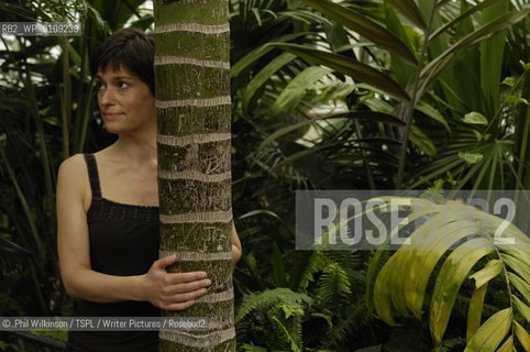 Author Elaine di Rollo. Her first novel, The Peachgrowers Almanac, has just been published , pictured in the Royal Botanic Gardens Palm House in Edinburgh..©.Phil Wilkinson/TSPL/Writer Pictures/Rosebud2