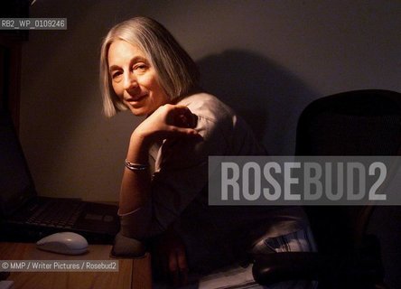 Author Jenny Diski at home in Cambridge..Copyright©MMP/Writer Pictures/Rosebud2