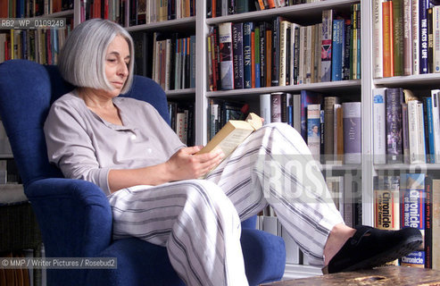 Author Jenny Diski at home in Cambridge..Copyright©MMP/Writer Pictures/Rosebud2