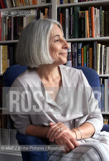 Author Jenny Diski at home in Cambridge..Copyright©MMP/Writer Pictures/Rosebud2