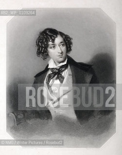 Benjamin Disraeli (1804-1881).son of Issac..Copyright©NMG/Writer Pictures/Rosebud2