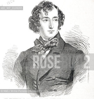 Benjamin Disraeli (1804-1881).son of Issac..Copyright©NMG/Writer Pictures/Rosebud2