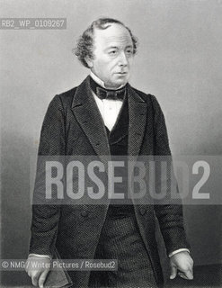 Benjamin Disraeli (1804-1881).son of Issac..Copyright©NMG/Writer Pictures/Rosebud2