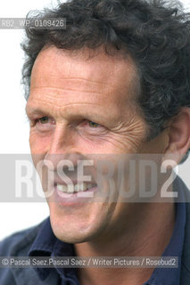 British writer and presenter Monty Don.at the Edinburgh International book Festival 2004..Copyright©Pascal Saez.Pascal Saez/Writer Pictures/Rosebud2
