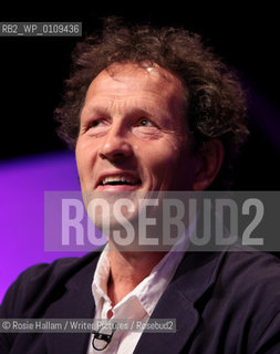 Author, gardener and TV presenter Montagu Don speaking at Hay 2010.  Horticulturalist..Copyright©Rosie Hallam/Writer Pictures/Rosebud2