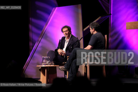 Author, gardener and TV presenter Montagu Don speaking at Hay 2010.  Horticulturalist..Copyright©Rosie Hallam/Writer Pictures/Rosebud2