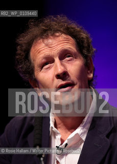 Author, gardener and TV presenter Montagu Don speaking at Hay 2010.  Horticulturalist..Copyright©Rosie Hallam/Writer Pictures/Rosebud2
