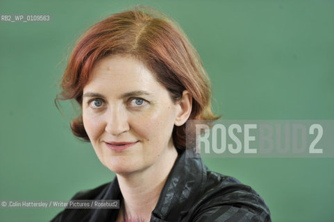 Emma Donoghue, Irish-born playwright, literary historian and novelist, at the Edinburgh International Book Festival, 14/08/2010..©.Colin Hattersley/Writer Pictures/Rosebud2
