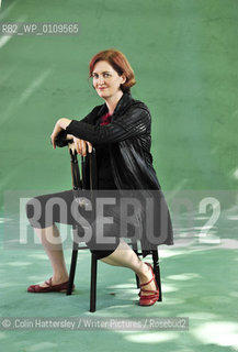 Emma Donoghue, Irish-born playwright, literary historian and novelist, at the Edinburgh International Book Festival, 14/08/2010..©.Colin Hattersley/Writer Pictures/Rosebud2