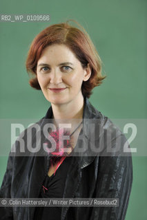 Emma Donoghue, Irish-born playwright, literary historian and novelist, at the Edinburgh International Book Festival, 14/08/2010..©.Colin Hattersley/Writer Pictures/Rosebud2