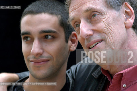 American writers Joaquin Dorfman(son)  and Ariel Dorfman (father).at the Edinburgh International Book Festival 2003..                                                 .copyright©Pascal Saez.Pascal Saez/Writer Pictures/Rosebud2
