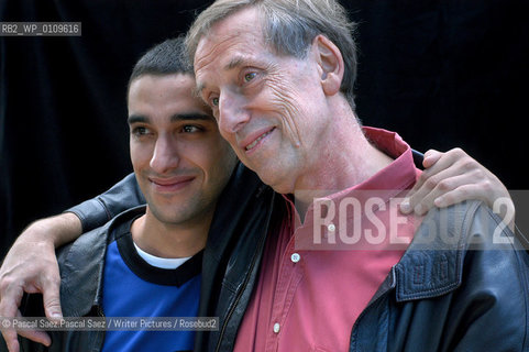American writers Joaquin Dorfman(son)  and Ariel Dorfman (father).at the Edinburgh International Book Festival 2003..                                                 .copyright©Pascal Saez.Pascal Saez/Writer Pictures/Rosebud2