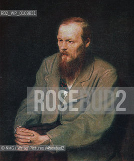 Fyodor Dostoevsky.Russian novelist..copyright©NMG/Writer Pictures/Rosebud2