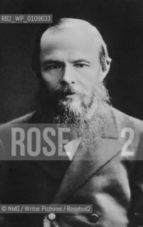 Fyodor Dostoevsky.Russian novelist..copyright©NMG/Writer Pictures/Rosebud2