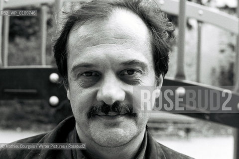 Apostolos Doxiadis in Paris.  Undated..Copyright©Mathieu Bourgois/Writer Pictures/Rosebud2