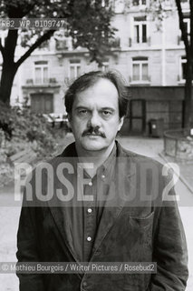 Apostolos Doxiadis in Paris.  Undated..Copyright©Mathieu Bourgois/Writer Pictures/Rosebud2