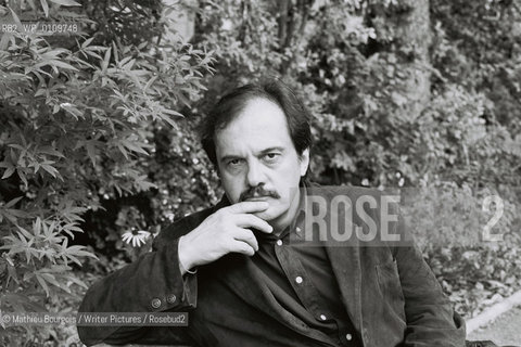 Apostolos Doxiadis in Paris.  Undated..Copyright©Mathieu Bourgois/Writer Pictures/Rosebud2