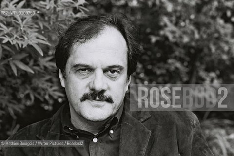 Apostolos Doxiadis in Paris.  Undated..Copyright©Mathieu Bourgois/Writer Pictures/Rosebud2