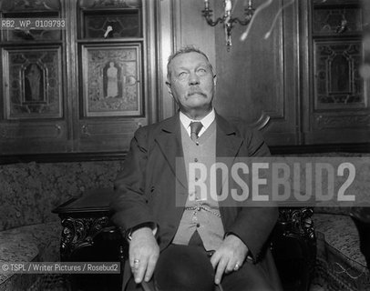 Creator of Sherlock Holmes, Sir Arthur Conan Doyle...copyright©TSPL/Writer Pictures/Rosebud2