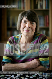 Author Margaret Drabble who has published The Pattern in the Carpet: A Personal History with Jigsaws...Copyright©Rosie Hallam/Writer Pictures/Rosebud2