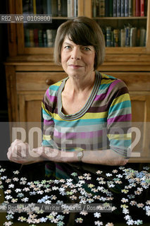 Author Margaret Drabble who has published The Pattern in the Carpet: A Personal History with Jigsaws...Copyright©Rosie Hallam/Writer Pictures/Rosebud2